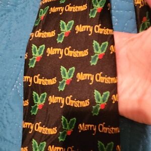 Keith Daniels Vintage Festive Merry Christmas Tie.